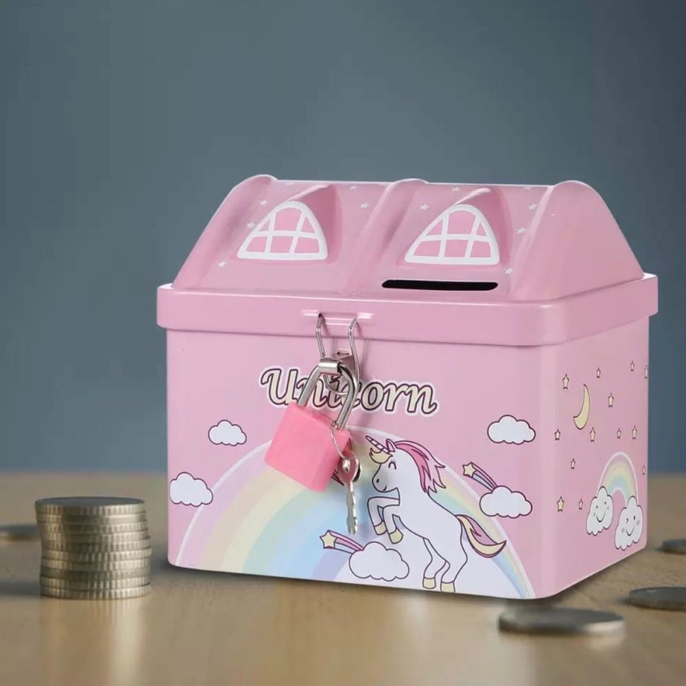 🆕Pink Storage Box With Lock & Key Set - Picture 2 of 7